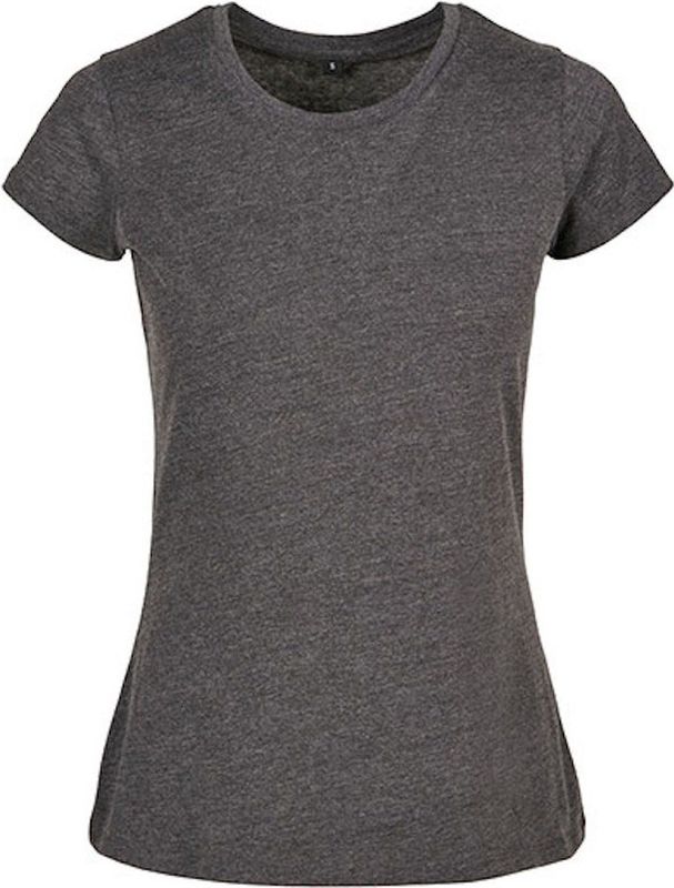 Build Your Brand - Basic T-shirt - Antraciet - Katoen