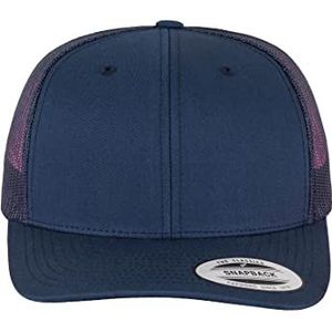 Flexfit Unisex Retro Trucker Honkbalpet, Navy, Kids