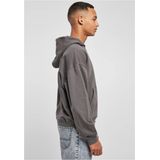 Heren - Hoodie - Zwart - Badstof - Oversized Pasvorm