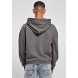 Heren - Hoodie - Zwart - Badstof - Oversized Pasvorm