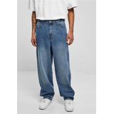 Urban Classics - 90's Jeans - Middeepblue - Katoen, Polyester, Spandex