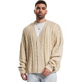 Urban Classics - Boxy Cardigan - Groen - 100% Acryl
