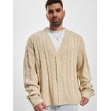 Urban Classics - Boxy Cardigan - Groen - 100% Acryl