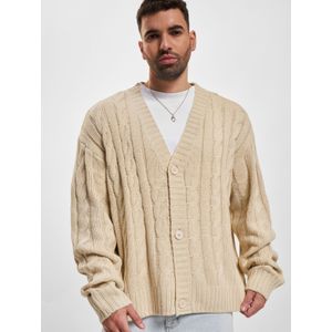 Urban Classics - Boxy Cardigan - Groen - 100% Acryl