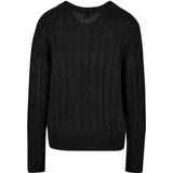 Gebreid - Vest - Effen - V-hals - Knoopsluiting