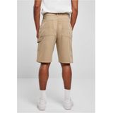 Urban Classics - Carpenter Korte Broek - Groen - Katoen - Losse Pasvorm