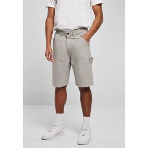 Urban Classics - Double Knee Carpenter Korte broek Grijs