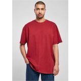 Urban Classics - Oversized Distressed Heren T-shirt - Rood