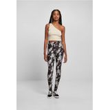 Urban Classics - Cropped Asymmetric Top - Groen - 97% Katoen, 3% Elastaan