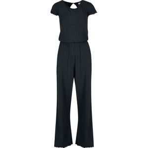 Jumpsuit - Effen - Jersey - Lange Lengte - Normale Pasvorm