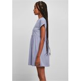 Urban Classics Dames Organic Empire Valance Tee Casual Jurk, Violablue, XS, Violablue, XS