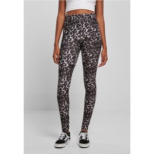 Urban Classics - Soft AOP blackleo Legging - Zwart