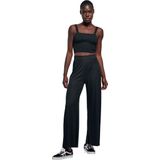 URBAN CLASSICS Stoffhose "Urban Classics Damen Ladies Rib Jersey Wide Leg Pants", (1 tlg.)