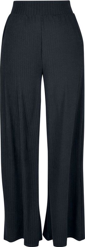 URBAN CLASSICS Stoffhose "Urban Classics Damen Ladies Rib Jersey Wide Leg Pants", (1 tlg.)