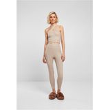 Urban Classics - Rib Knit Legging - Beige