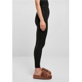 Urban Classics - Rib Knit Legging - Zwart