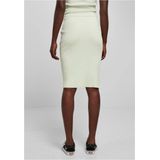 Urban Classics - Rib Knit Midi Rock - Mint - Damesrok