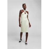 Urban Classics - Rib Knit Midi Rock - Mint - Damesrok