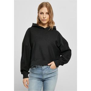 Urban Classics - Oversized Short Rib - Hoodie - Zwart