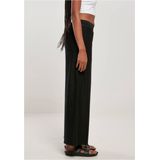 Urban Classics - Straight Rib Terry Wijde broek - Zwart