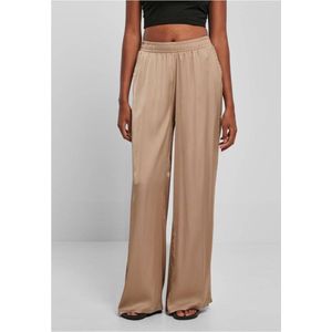 Urban Classics Ladies Satin Wide Leg Pants