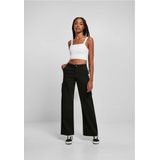 Urban Classics - High Waist Straight Cargobroek Zwart