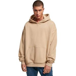 BUILD YOUR BRAND Ultra Heavy Cotton Box Sweatshirt Met Capuchon Heren - Union Beige