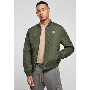 Urban Classics - Diamond Quilt - Jacket - Zwart - Nylon