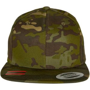 Flexfit - Classic Multicam® tropic Snapback Pet - Groen