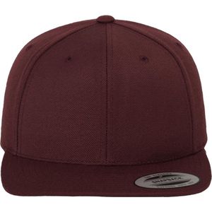 Urban Classics Snapback Pet - jeugdmaat Classic Bordeaux Rood