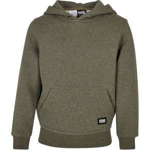 Urban Classics - Basic Melange - Hoodie - Grijs - 65% Katoen, 35% Polyester