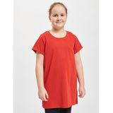 Shirt - Effen - Jersey - Kwartmouw - Normale Pasvorm