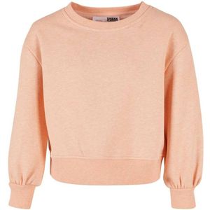 Urban Classics - Oversized Color Melange Crewneck Sweater/trui kinderen - Kids / - Roze