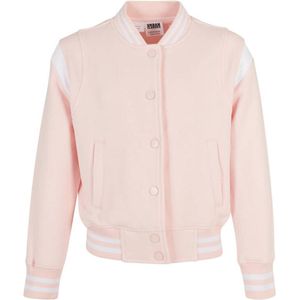 Urban Classics - Inset College Sweat Kinder Jacket - Kids / - Roze