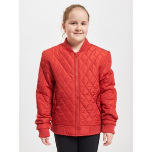 Urban Classics Meisjes Girls Diamond Quilt Nylon Jacket Jas, hugered, 110/116 cm