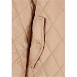 Urban Classics - Diamond Quilt - Nylon Jas - Oranje - Meisjes
