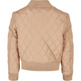 Urban Classics - Diamond Quilt - Nylon Jas - Oranje - Meisjes