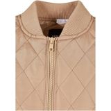Urban Classics - Diamond Quilt - Nylon Jas - Oranje - Meisjes