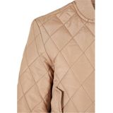 Urban Classics - Diamond Quilt - Nylon Jas - Oranje - Meisjes