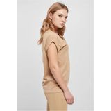 Urban Classics - Extended Shoulder Top - Beige