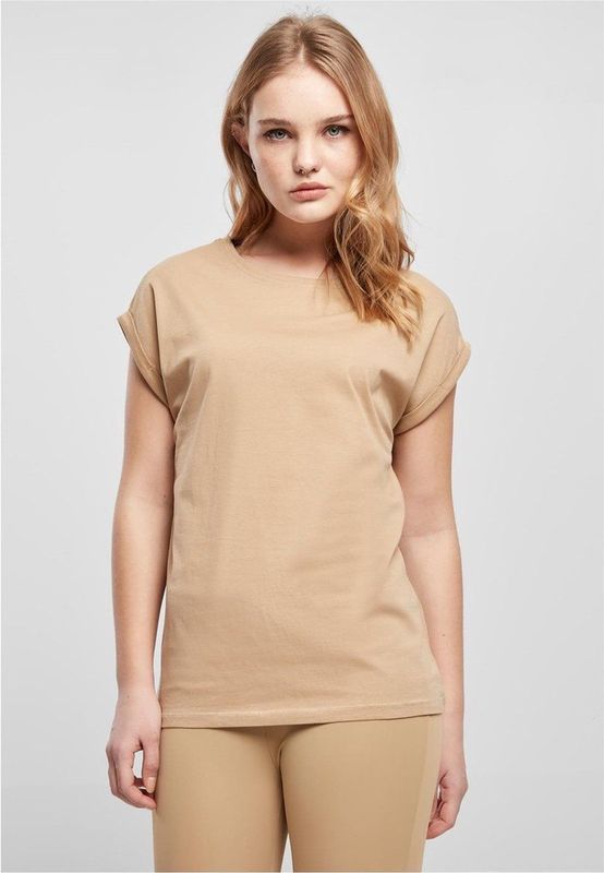 Urban Classics - Extended Shoulder Top - Beige
