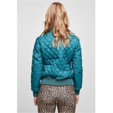 Urban Classics Diamond Quilt Nylon Gewatteerde Jas