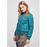 Urban Classics Diamond Quilt Nylon Gewatteerde Jas