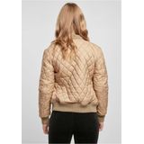 Urban Classics - Diamond Quilt - Winterjas - Oranje - 100% Polyester