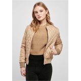 URBAN CLASSICS Allwetterjacke Urban Classics Damen Ladies Diamond Quilt Nylon Jacket (1-St)