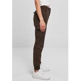 Urban Classics - High Waist Cargobroek Bruin