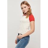 Urban Classics Ladies Organic Stretch Short Retro Baseball Tee