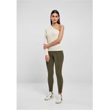 Urban Classics - Asymmetric Longsleeve top - Ivoorkleurig