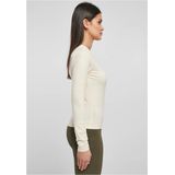 Urban Classics - Asymmetric Longsleeve top - Ivoorkleurig