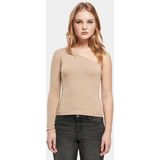 Urban Classics - Asymmetric Longsleeve top - Beige